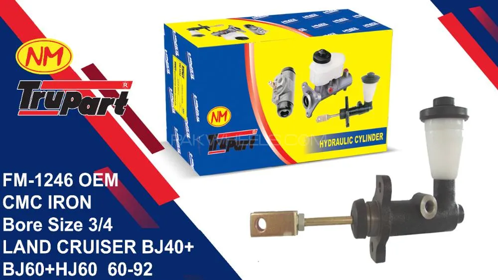 Trupart Clutch Master Cylinder For Toyota BJ40+BJ60+HJ60   FM-1246 OEM Image-1