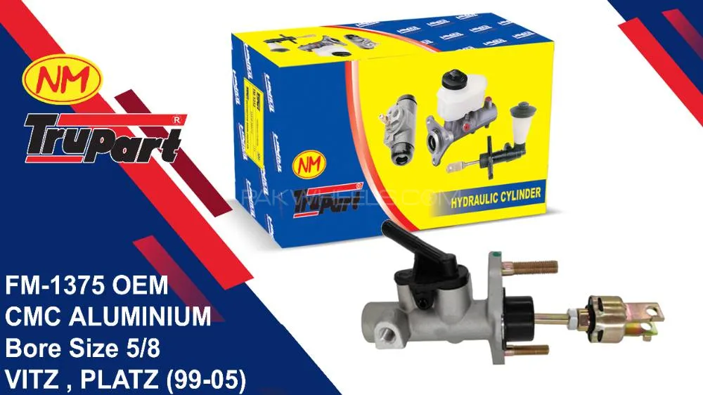 Trupart Clutch Master Cylinder For Toyota Vitz .Platz   FM-1375 OEM Image-1