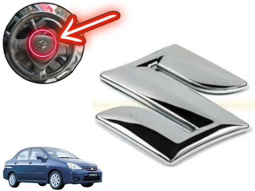Suzuki Liana 2006-2014 Steering Wheel Monogram - 4.5cm - Steering Wheel Logo  Suzuki Liana 2006-2014 Steering Wheel Monogram - 4.5cm - Steering Wheel Logo
