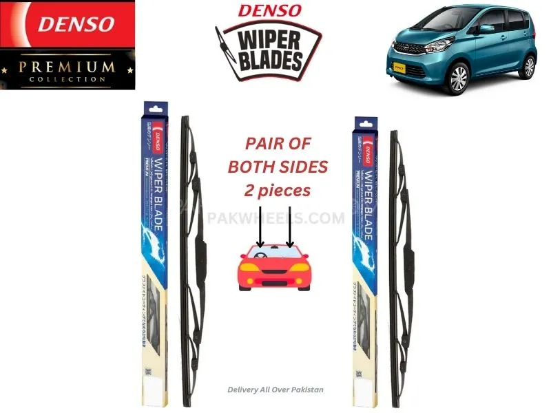 Nissan Dayz 2013-2019 Denso Wiper Blade - 2 Pcs Set - Denso Premium