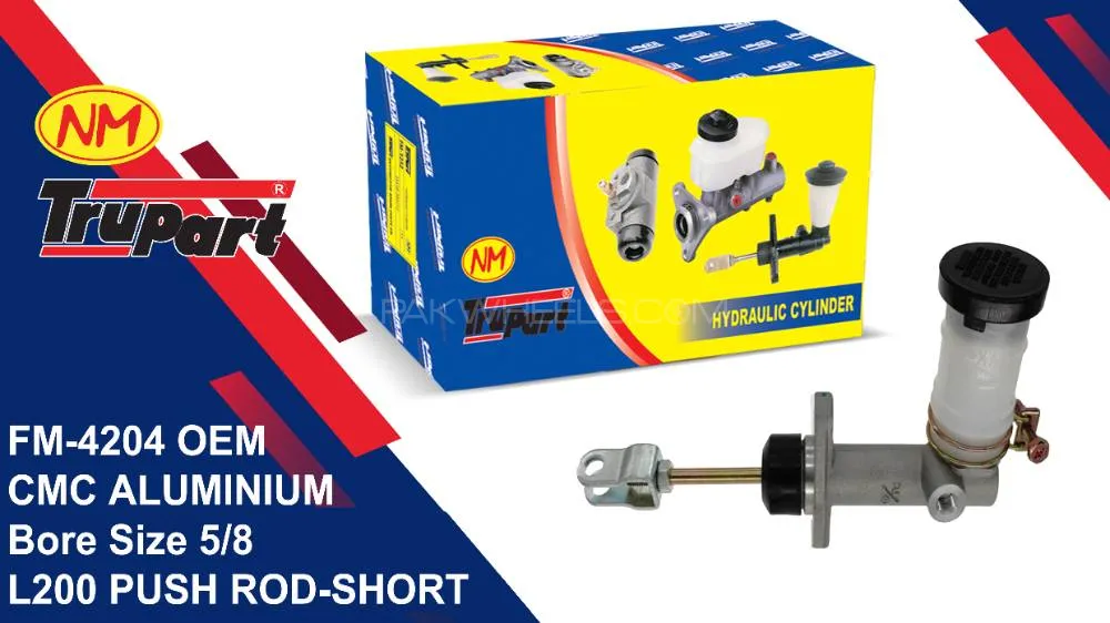 Trupart Clutch Master Cylinder For Mitsubishi L200 Push Rod-S     FM-4204 OEM Image-1