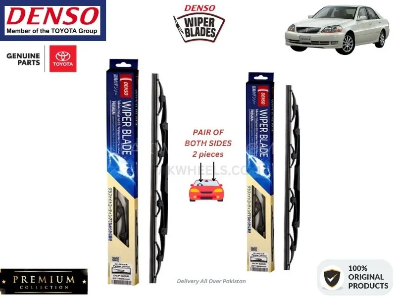 Toyota Mark 2 Denso Wiper Blade - 2 Pcs Set - Denso Premium