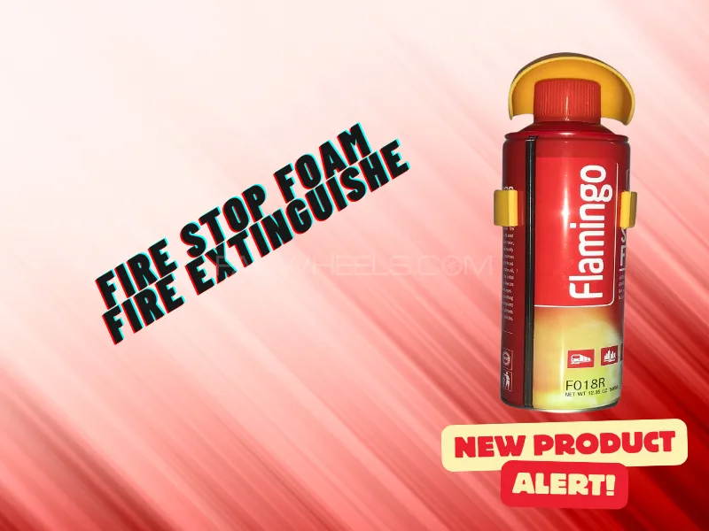 Flamingo Fire Stop Foam / Fire Extinguisher Image-1