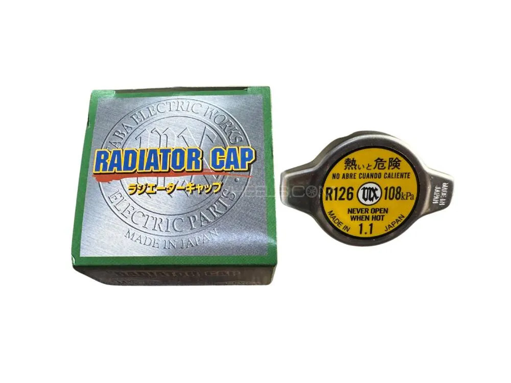 Radiator Cap R-126 Universal Made in Japan (Corolla,Honda City,Civic  etc ) Image-1