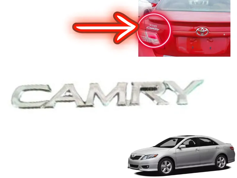 Toyota Camry Monogram | 1 Piece | Image-1