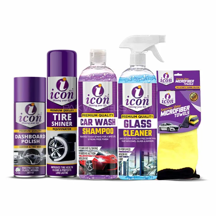 Icon Plus 5 In 1 Complete Car Care Kit Image-1