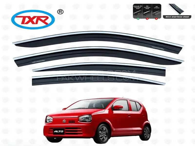 Suzuki Alto 2019-2024 TXR Air Press With Chrome - Sun Visor Image-1