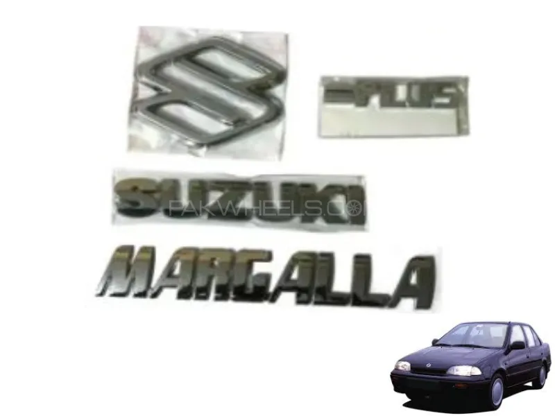 Suzuki Margalla 1992-1998 Monogram | 4 Pcs - Emblem  Image-1