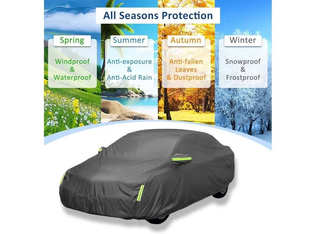 Daihatsu Mira 2007 - 2012 Top Cover | Grey | Anti-Scratch | Double Layer | Heat Proof | Water Proof Daihatsu Mira 2007 - 2012 Top Cover | Grey | Anti-Scratch | Double Layer | Heat Proof | Water Proof Image-3