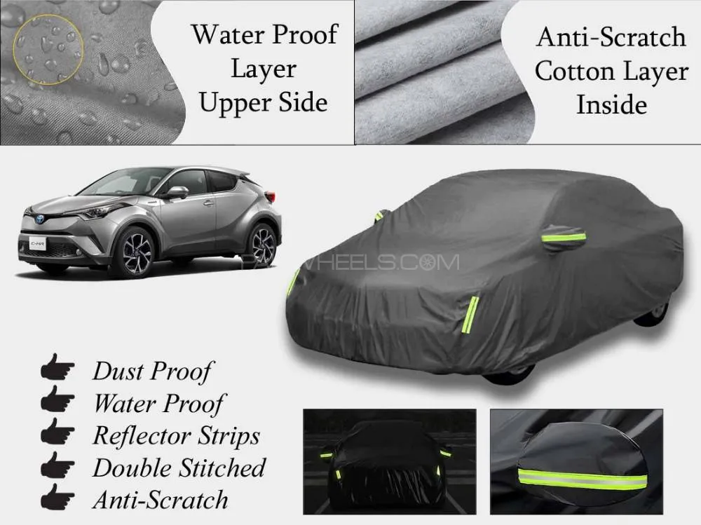 Toyota CHR 2016-2024 Top Cover | Grey | Anti-Scratch | Double Layer | Heat Proof | Water Proof