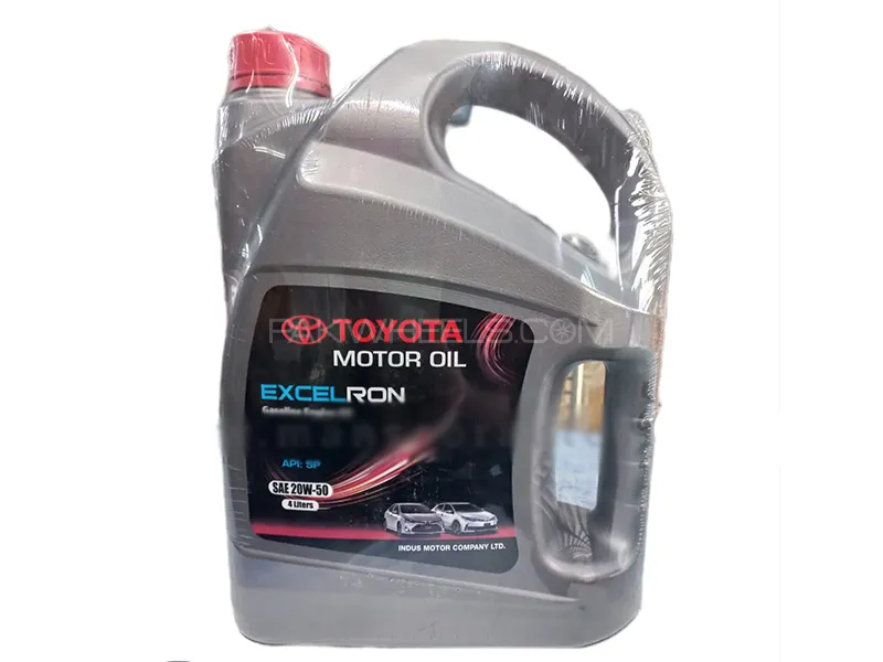 Toyota Genuine 20W-50 SP Excelron Petrol Engine Oil - 4 Litre Image-1