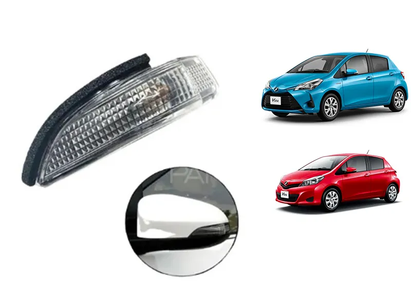 Toyota Vitz 2010-2020 Side Mirror Indicator - Right Side Image-1