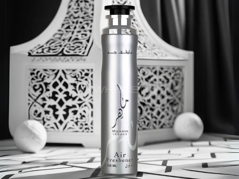 Premium Car and Home Air Freshener – Maahir Legacy 300ml - Eliminate Odors and Freshen Any Space Image-1