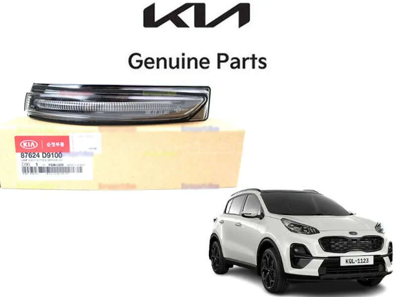 Genuine Lamp Turn Signal Outside Mirror Right Side for KIA Sportage 2019 to 2024 Image-1
