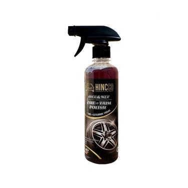 Tire Polish - Trim Polish - Exterior Trim Polish - Tire Shiner - Car Tire Polish - 375ml - Hincco Tire Polish - Trim Polish - Exterior Trim Polish - Tire Shiner - Car Tire Polish - 375ml - Hincco