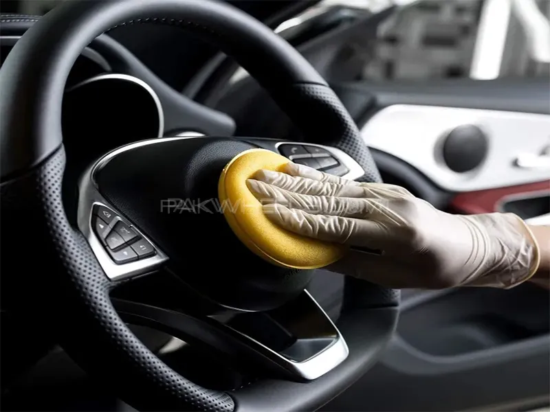 AutozCare Yellow Foam Applicator Pad (Pack Of 5) AutozCare Yellow Foam Applicator Pad (Pack Of 5) Image-2