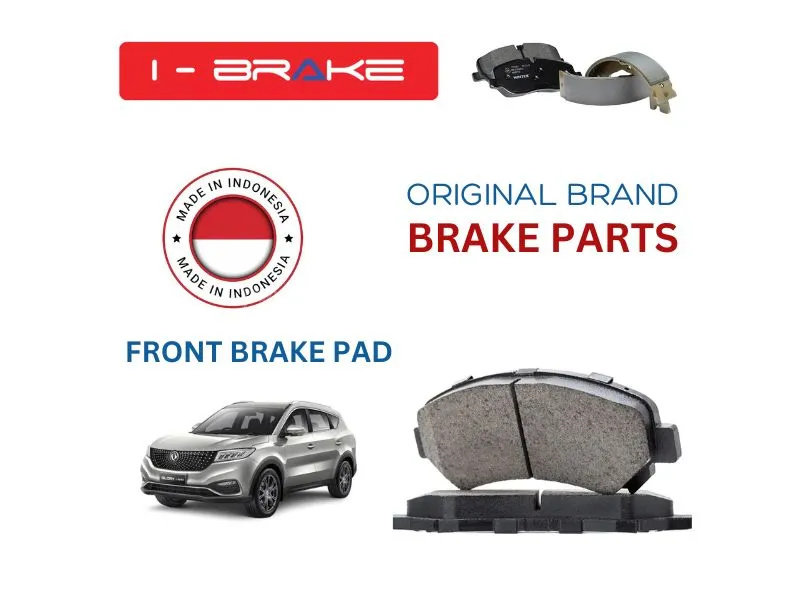 DFSK Glory 580 Pro 2018-2025 I-Brake Front Brake Pad - Made in Indonesia Image-1