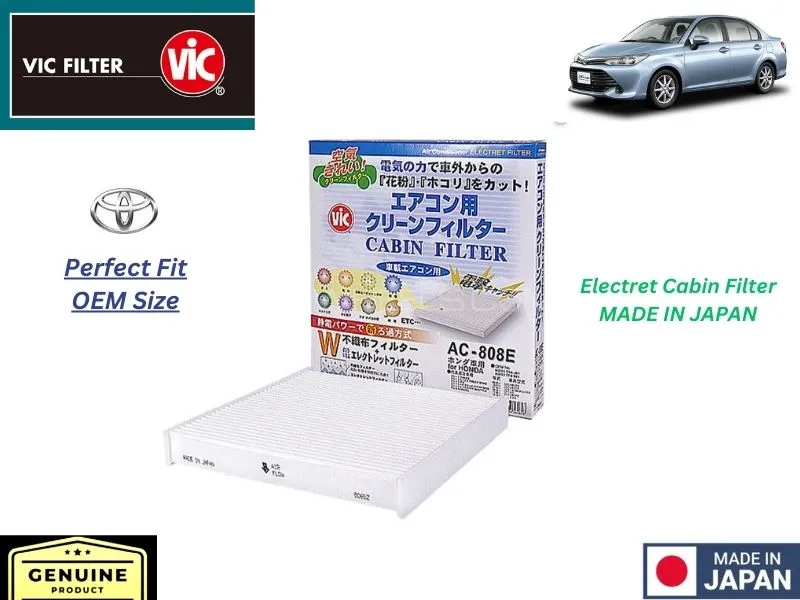 Toyota Axio 2012-2019 VIC Cabin Filter - Made in Japan Image-1