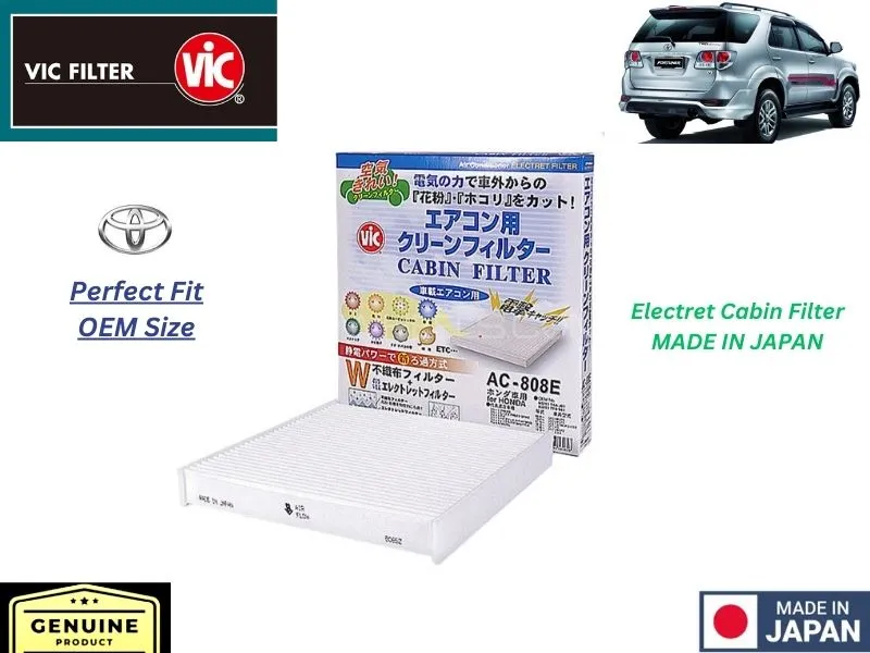 Toyota Fortuner 2013-2016 VIC Cabin Filter - Made in Japan Image-1