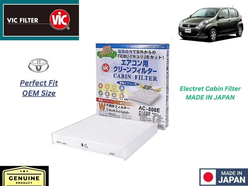 Toyota Passo 2010-2016 VIC Cabin Filter - Made in Japan Image-1