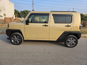 Fresh Custom Clearance 2024
15 Inch Alloy Wheels
G DARK CHROME VENTURE EDITION
Very Low Mileage 4990 km
Shiny Beige Colour
Push Start Engine / Intelligent Key
New Model 2022
Auto AC
Glass Roof
TFT Color Multi-information Display
Idling Stop
Average Fuel Consumption
Outside Temperature
Information Clock
Orange Interior
21.4km/L / Daihatsu Japan
Full Led Headlamp With Auto Leveling Function
Clearance Lamp
Super UV Cut Doors Glass
Intelligent Around View Monitor
Verifiable Auction Sheet
Navigation System
Back Camera
Remote Door Mirror
ABS Braking System
Traction Control
Hid Headlights
Retractable Side Mirrors With Indicators
Winker Mirror
Digital Climate Control Air Conditioning System
Drivers Airbag
Passengers Airbag
All Power Windows
Multimedia Steering
Engine In Clean & Good Condition
Clean Interior & Exterior
Power Steering
Dual Srs Air Bag
High Quality Luxury Hatchback