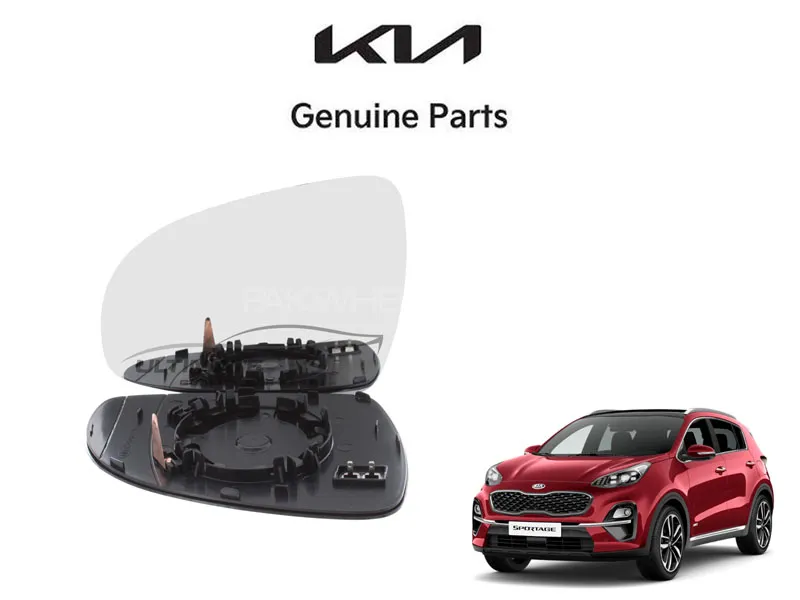 Genuine Mirror Glass Holder Left Side 1 Pc for KIA Sportage 2019 to 2024 Image-1