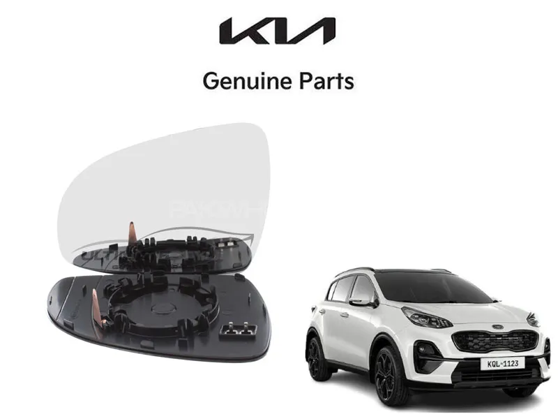 Genuine Mirror Glass Holder Right Side 1 Pc for KIA Sportage 2019 to 2024 Image-1