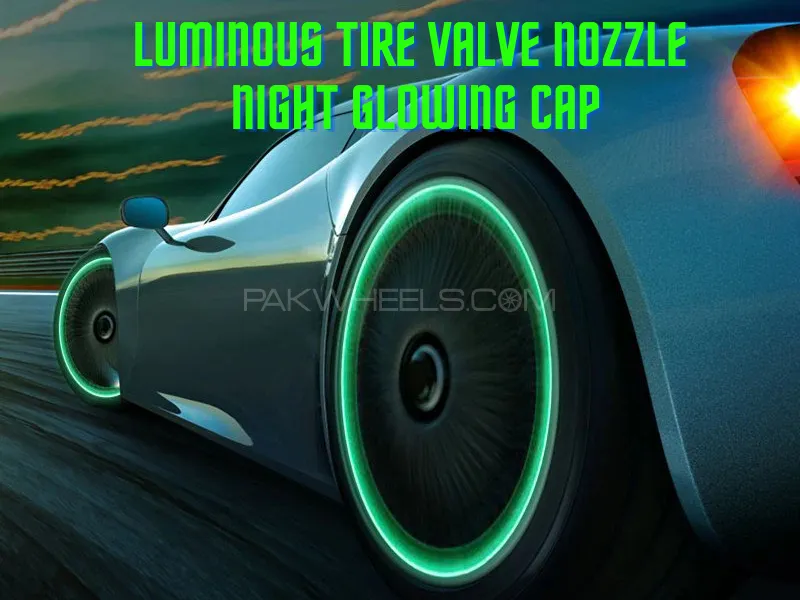 Luminous Tire Valve Cap Image-1