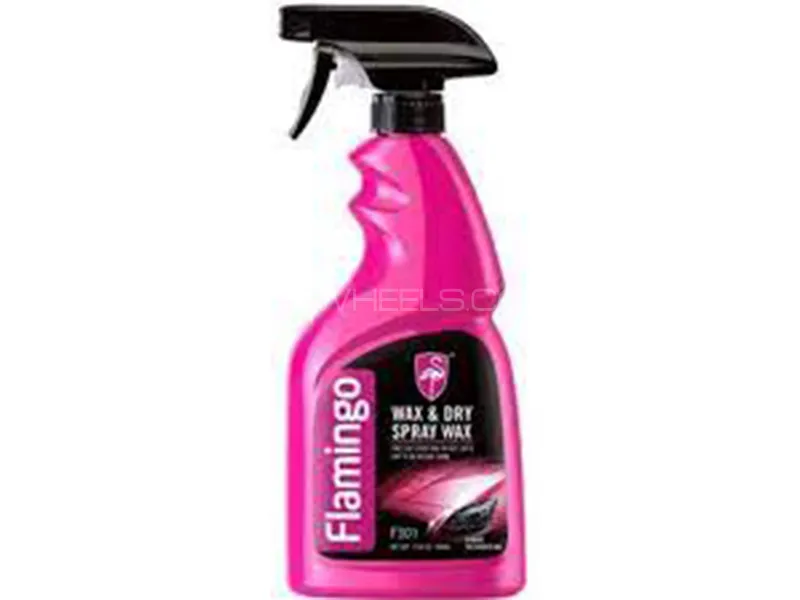 Flamingo Wax & Dry Spray Wax 500 ml – Ultimate Shine and Protection Image-1