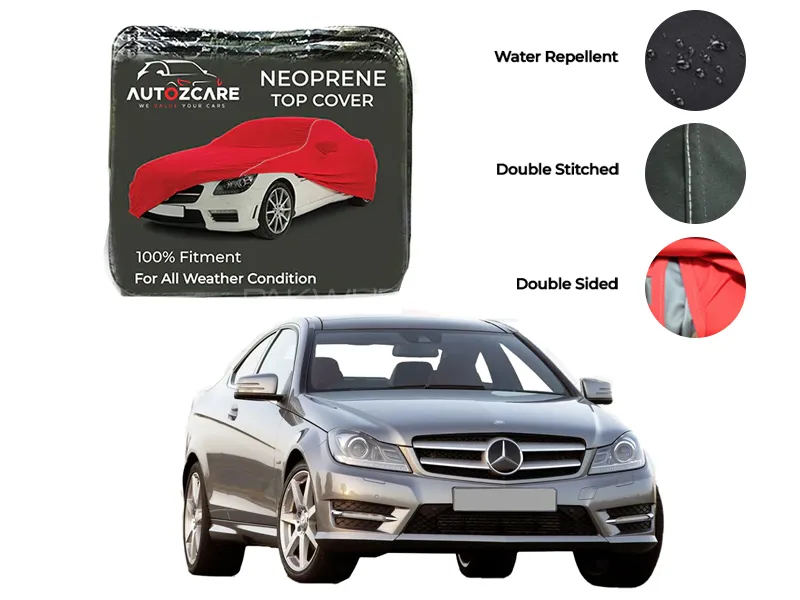 Mercedes C180 Neoprene Top Cover -Model 2008-2014 Image-1