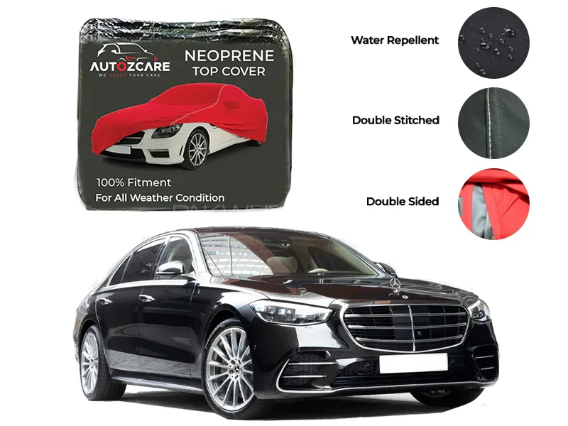 Mercedes S580e Neoprene Top Cover - Model 2022-2025 Image-1