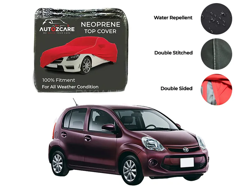 Daihatsu Boon Neoprene Top Cover - Model 2010-2018 Image-1