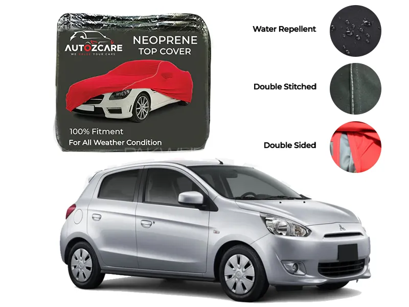 Mitsubishi Mirage Neoprene Top Cover - Model 2012-2018 Image-1