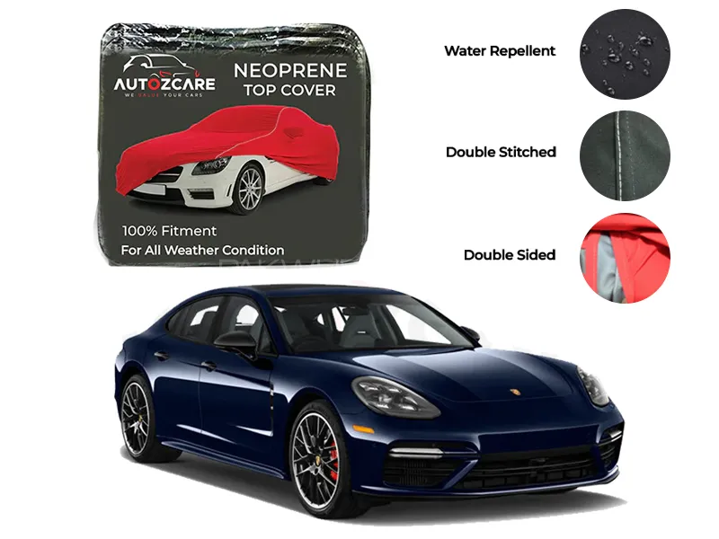 Porsche Panamera Neoprene Top Cover - Model 2010-2018 Image-1