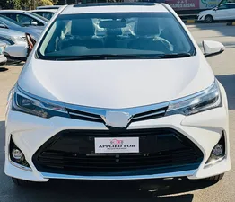 Toyota Corolla Altis Grande X CVT-i 1.8 Black Interior 2025 for Sale