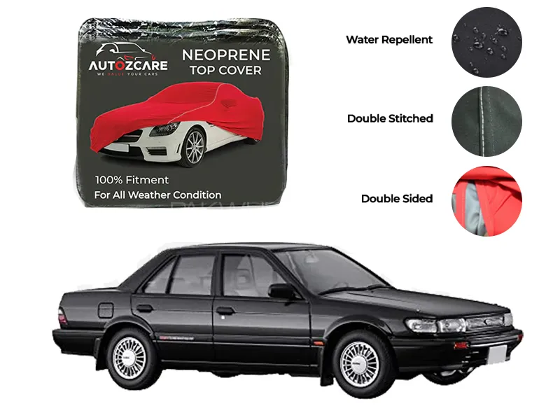 Nissan Blue bird Neoprene Car Top Cover Model 1996-2001 Image-1