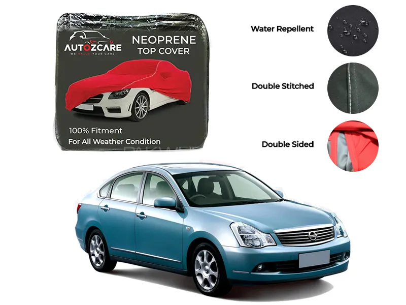 Nissan Blue Bird Sylphy Neoprene Car Top Cover Model 2005-2012 Image-1