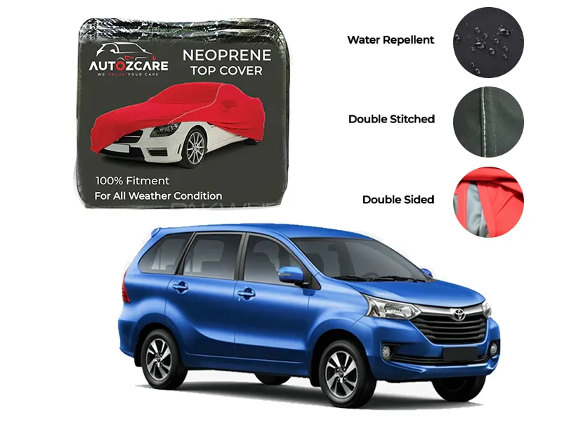 Toyota Avanza Neoprene Top Cover - Model 2012-2018