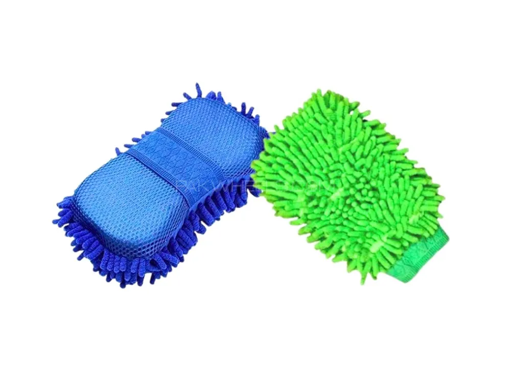 Zingfix Microfiber Wash Mitt’s Duo Image-1