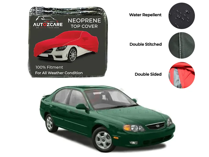 Kia Spectra Neoprene Top Cover - Model 2000-2001 Image-1