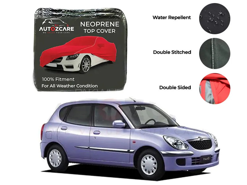 Toyota Duet Neoprene Top Cover - Model 1998-2004 Image-1