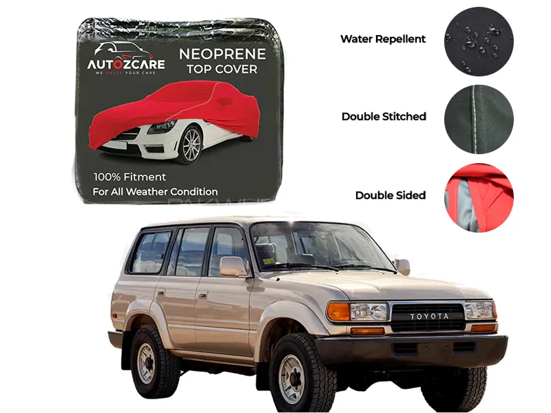Toyota Land Cruiser Neoprene Top Cover Model 1990-1998 Image-1