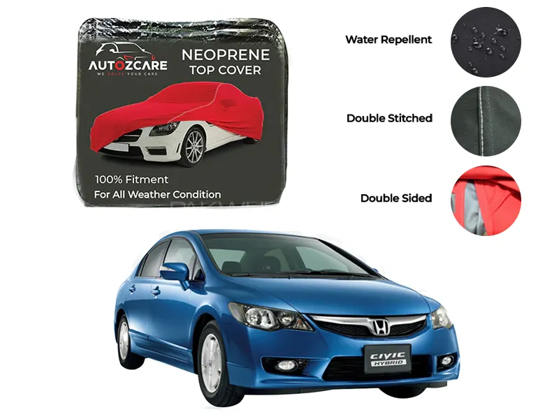 Honda Civic Reborn Neoprene Top Cover - Model 2006-2012 Image-1