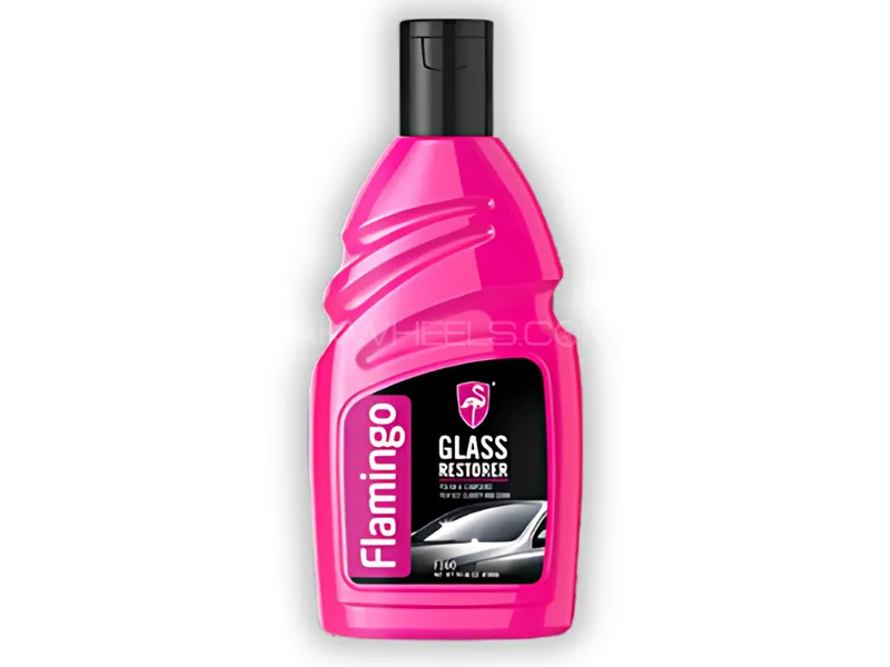 Flamingo Glass Restorer – 410ml, Advanced Glass Cleaning & Restoration Solution Image-1