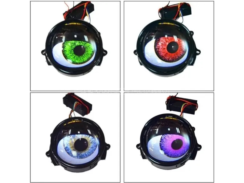 Demon Eyes Light for Cars 12V Light LED Projector Devil Eye Car Lights 2 Pcs Set Image-1