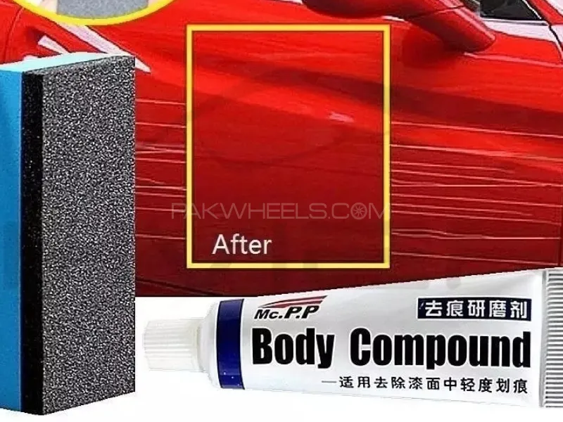 Cars compound Paint Scratch Repair Polishing WAX Net weight 15 Gram Image-1