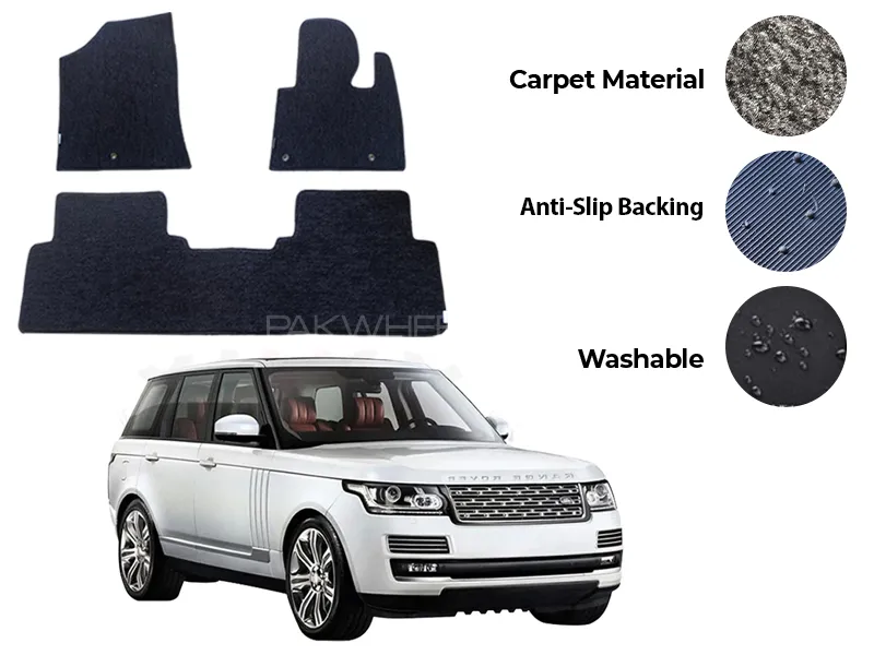 Range Rover Vogue Fitting Carpet Floor Mat - Model 2012-2018 Image-1