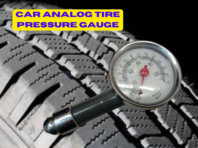 Car Analog Tire Pressure Gauge  Image-1