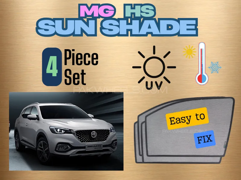 Sun Shades For MG HS 2020-2024 Image-1