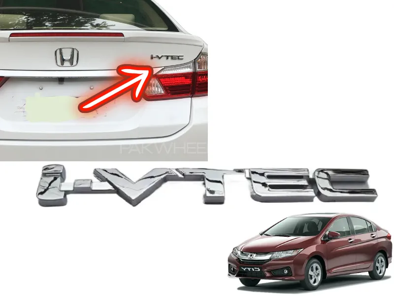 Honda City I-VTEC  2009-2021 Logo - 1 Pcs Image-1